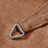 Premium 280gsm Square Shade Sail 3.6 x 3.6m Sand
