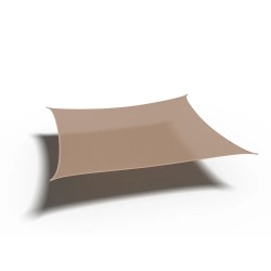 Πανί Σκίασης Τετράγωνο 280gsm Premium 5 x 5m Άμμου