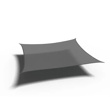 Premium 280gsm Square Shade Sail 5 x 5m Grey