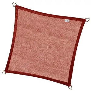 Square Shade Sail 285gsm 5 x 5m Terracotta