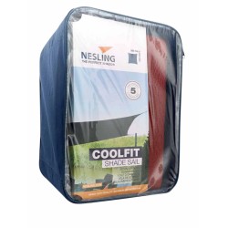 Πανί Σκίασης Τετράγωνο 285gsm 5 x 5m Κεραμιδί