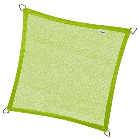 Square Shade Sail 285gsm 3.6 x 3.6m Light Green