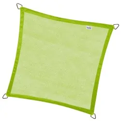 Πανί Σκίασης Τετράγωνο 285gsm 5 x 5m Πράσινο Φωτεινό