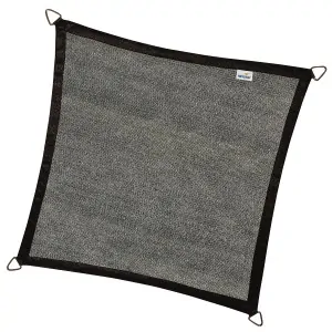 Square Shade Sail 285gsm 3.6 x 3.6m Black