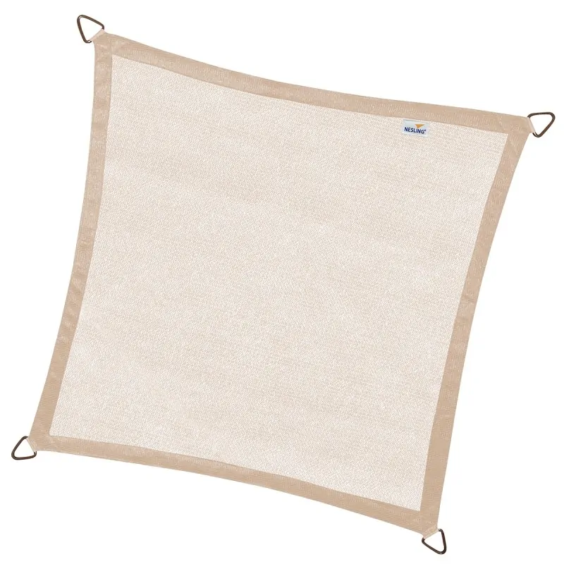 Square Shade Sail 285gsm 3.6 x 3.6m Sand