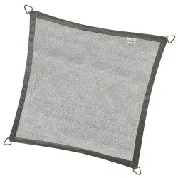 Square Shade Sail 285gsm 3.6 x 3.6m Grey