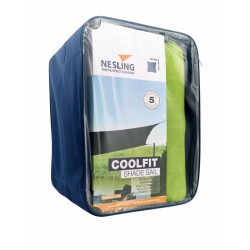 Πανί Σκίασης Τετράγωνο 285gsm 5 x 5m Πράσινο Φωτεινό