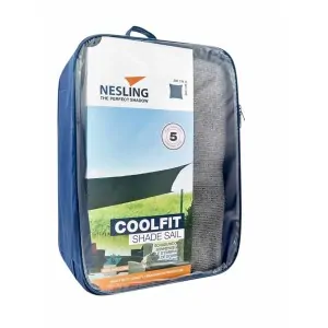 Πανί Σκίασης Τετράγωνο 285gsm 3,6 x 3,6m Γκρι