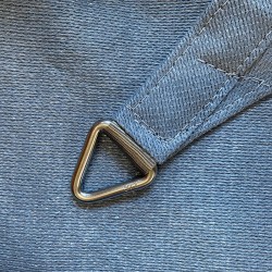 Square Shade Sail 285gsm 3.6 x 3.6m Ice Blue