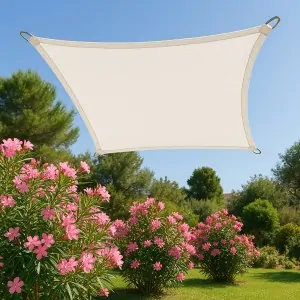 Πανί Σκίασης Τετράγωνο 285gsm 3,6 x 3,6m Λευκό