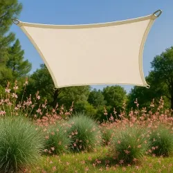 Square Shade Sail 230gsm 5 x 5m Off White