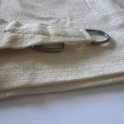 Square Shade Sail 230gsm 3,6 x 3,6m Off White