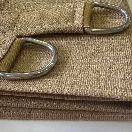 Square Shade Sail 230gsm 3,6 x 3,6m Sand