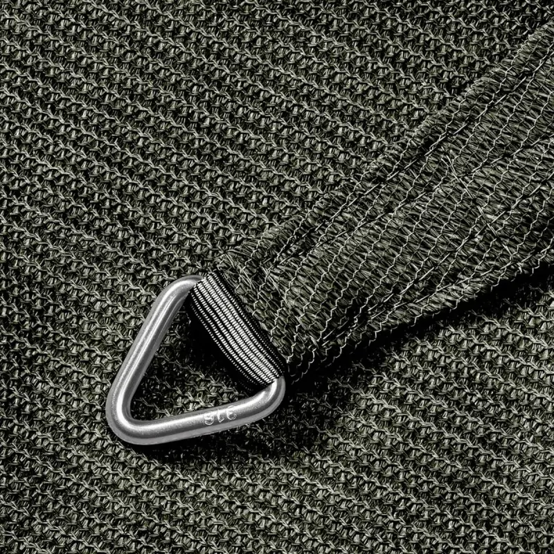 Triangle Shade Sail 280gsm Premium 3,6 x 3,6 x 3,6m Olive