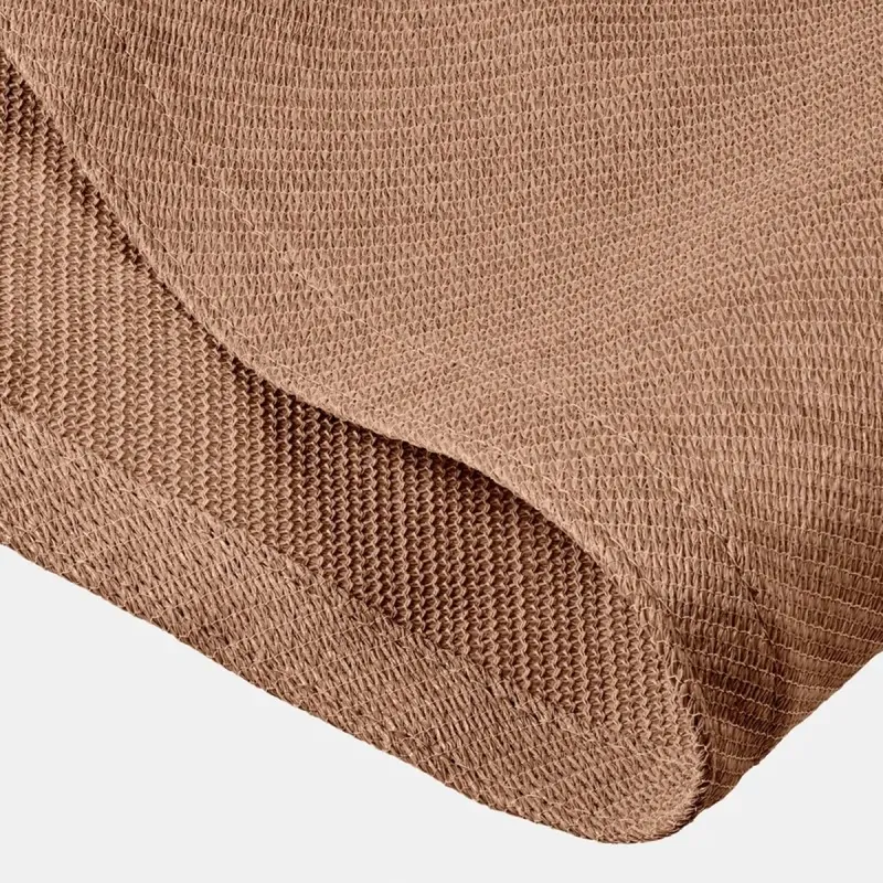 Triangle Shade Sail 280gsm Premium 90° - 5 x 5 x 7.1m - Sand