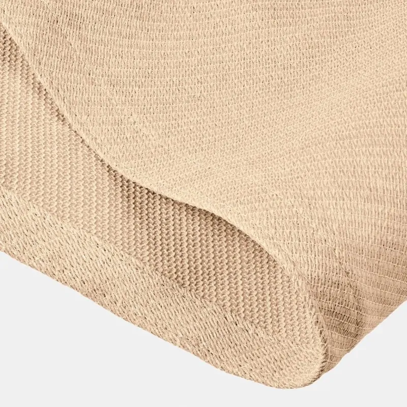 Triangle Shade Sail 280gsm Premium 90° - 5 x 5 x 7.1m - Off White