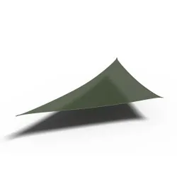 Πανί Σκίασης Τρίγωνο 280gsm Premium 90° - 5 x 5 x 7,1m - Olive