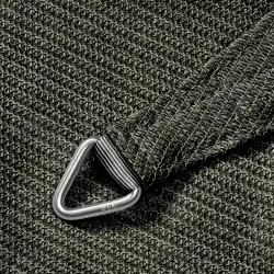 Πανί Σκίασης Τρίγωνο 280gsm Premium 90° - 5 x 5 x 7,1m - Olive