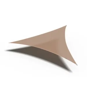 Triangle Shade Sail 230gsm 3.6 x 3.6 x 3.6m – Sand