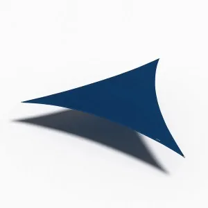 Triangle Shade Sail 285gsm 5 x 5 x 5m – Navy Blue