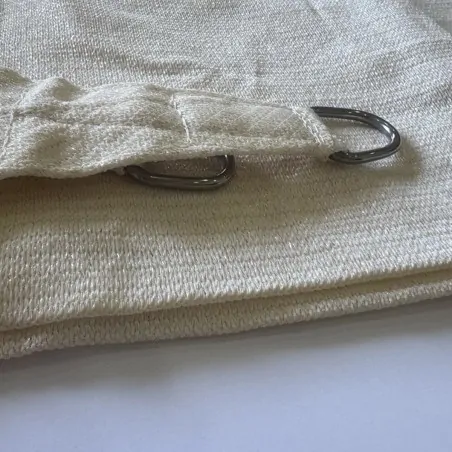 Triangle Shade Sail 230gsm 90° - 4,2 x 4,2 x 6m - Off White