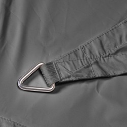 Triangle Waterproof Shade Sail 285gsm 5x5x5m - Grey