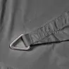 Triangle Waterproof Shade Sail 285gsm 5x5x5m - Grey