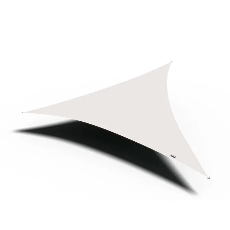 Triangle Waterproof Shade Sail 285gsm 5x5x5m - Off White