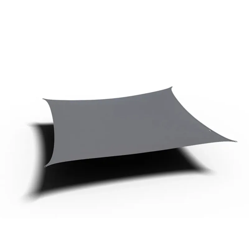 Waterproof Square Shade Sail 285gsm 5x5m – Grey