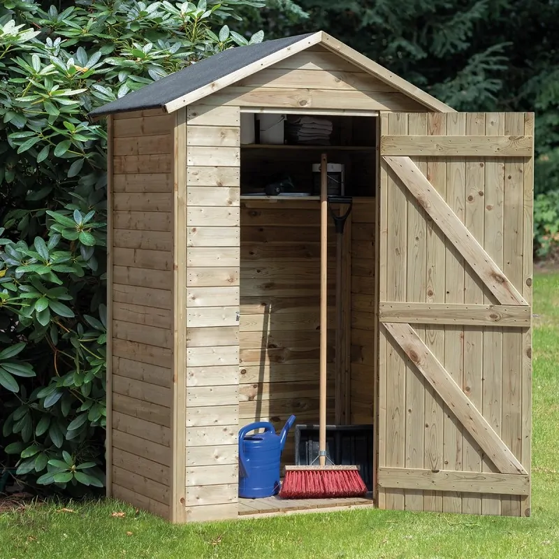 Wooden Garden Shed – Cabin 120 × 120 cm