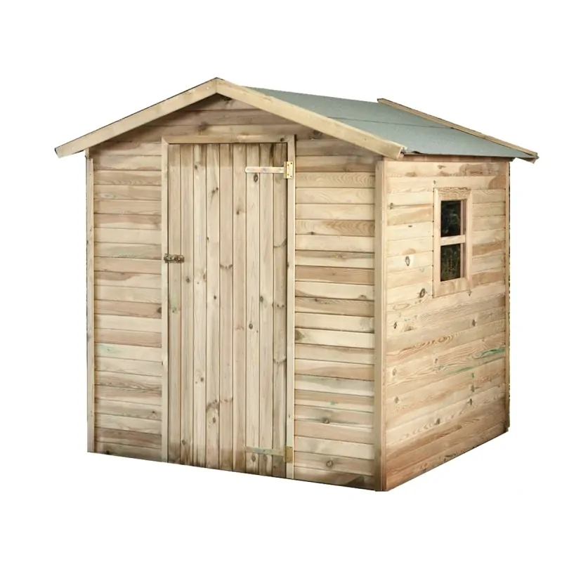 Wooden Garden Shed – Cabin 180 × 180 cm