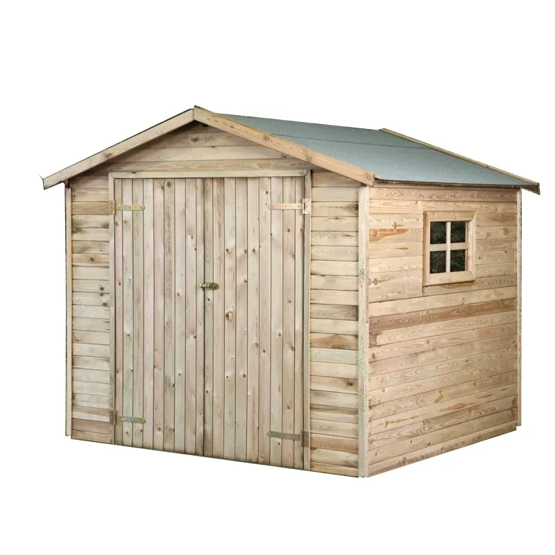 Wooden Garden Shed – Cabin 225 × 225 cm