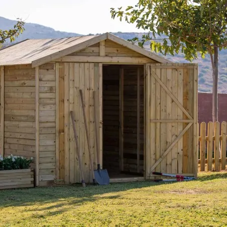 Wooden Garden Shed – Cabin 225 × 225 cm
