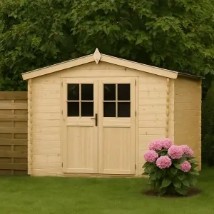 Wooden Garden Shed – Storage House 196 × 246 cm