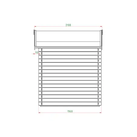 Wooden Garden Shed – Storage House 196 × 246 cm