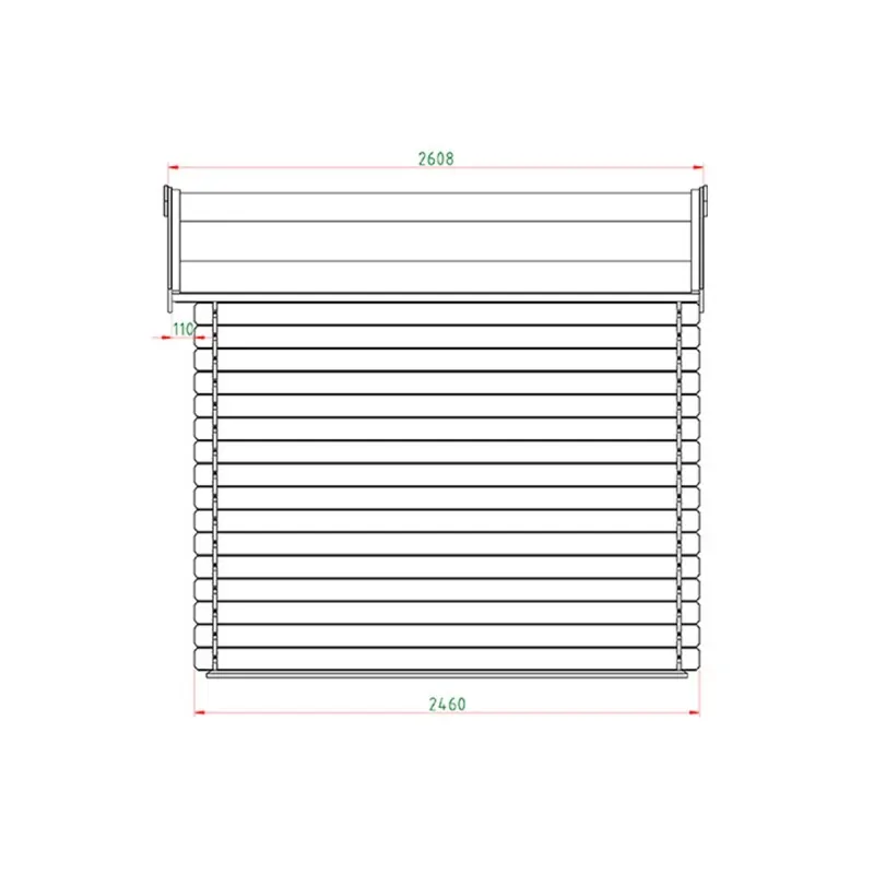 Wooden Garden Shed – Storage House 196 × 246 cm