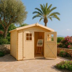 Wooden Garden Shed – Storage House 196 × 246 cm
