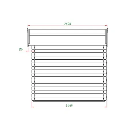 Wooden Garden Shed – Storage House 196 × 296 cm