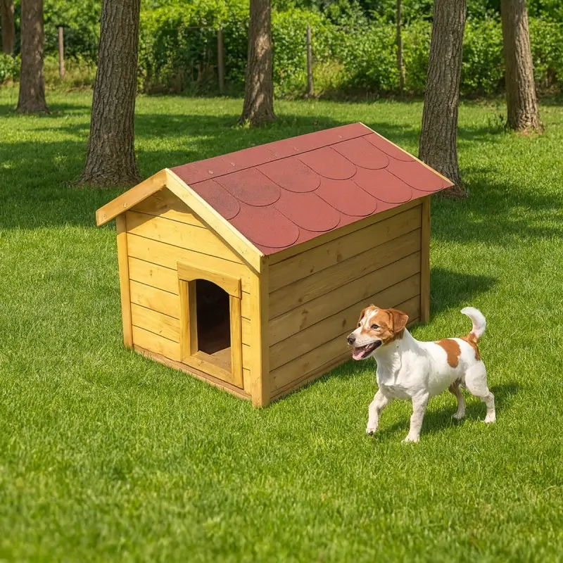 Wooden Dog House 60 x 90cm