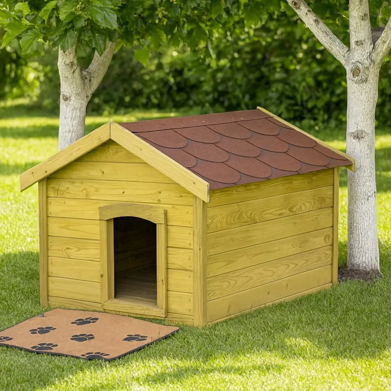 Wooden Dog House 90 x 120cm