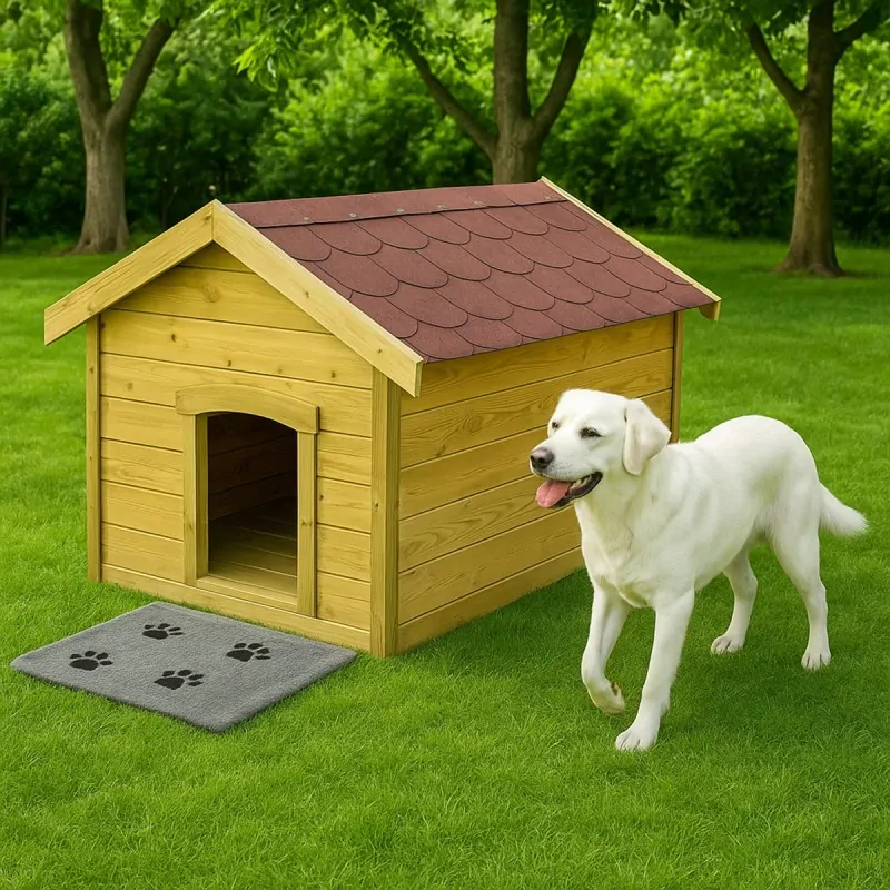 Wooden Dog House 90 x 120cm