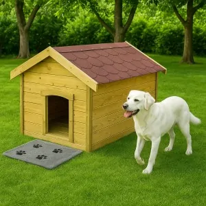 Wooden Dog House 90 x 120cm