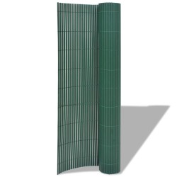 Double-Sided PVC Reed Fence 200x300cm – Green