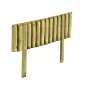 Wooden Garden Fence Spiked 30 x 105cm