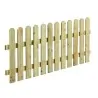 Wooden Garden Fence PREMIUM 80x180cm