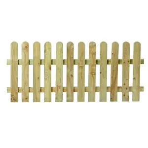 Wooden Garden Fence PREMIUM 80x180cm