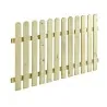 Wooden Garden Fence PREMIUM 100x180cm