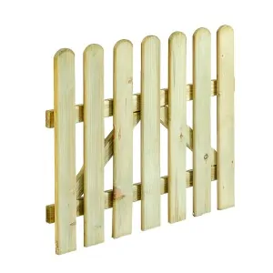 Wooden Fence Gate PREMIUM 80x100cm