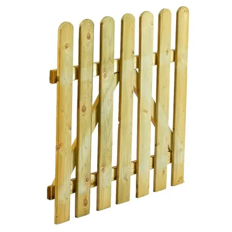 Wooden Fence Gate PREMIUM 100x100cm