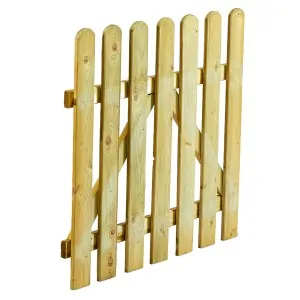 Wooden Fence Gate PREMIUM 100x100cm